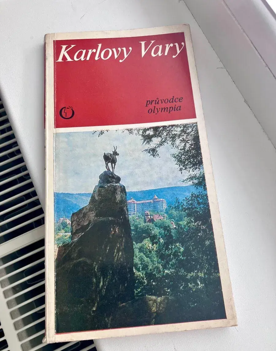 Průvodce Karlovy Vary kniha 1974