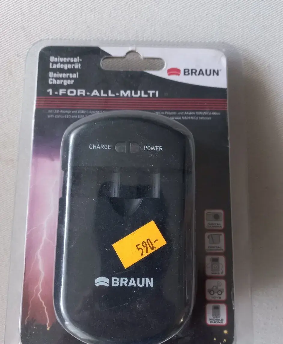 Braun Univerzální nabíječka 1 For All Multi