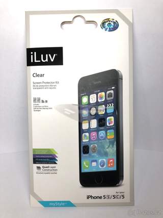 iLuv Clear Screen Protector Kit – ochranná fólie pro iPhone