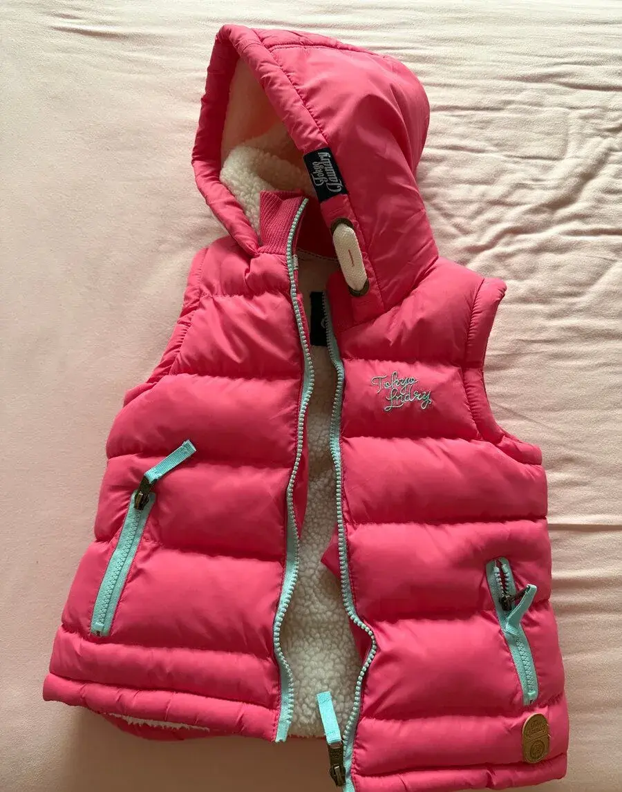 11 zimních bund + kabáty pro holčičku věk 5-9 let