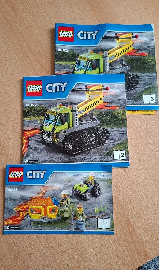 LEGO City - 60122 Vulkanické vozítko