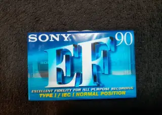 Audiokazeta Sony EF 90 (nerozbalená)