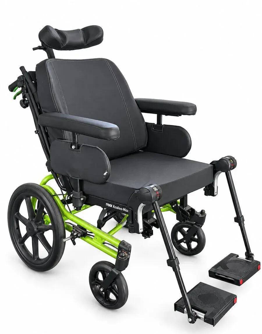 Polohovací mechanický invalidní vozík XXL