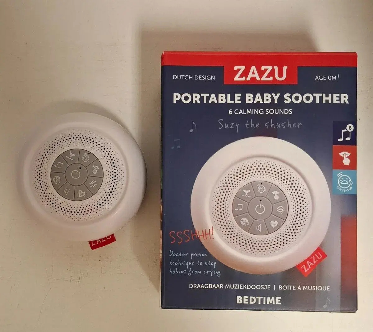 ZAZU Suzy The Baby Soother – Pomůcka pro usínání batolat