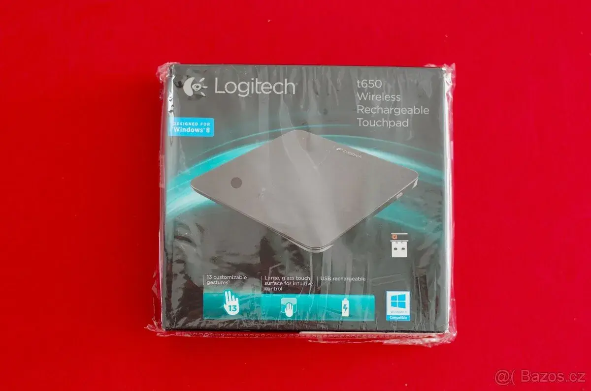 Logitech TouchPad T650 Wireless Rechargeable + USB Unifying