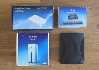 O2 5G box, OnePlay O2 set top box, VDSL modem H267A