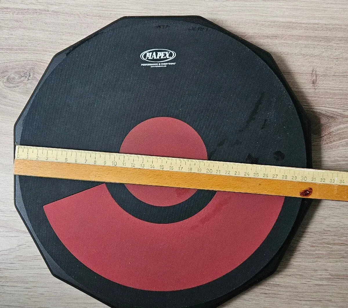 Cvičný pad MAPEX MA-PD12 - guma.