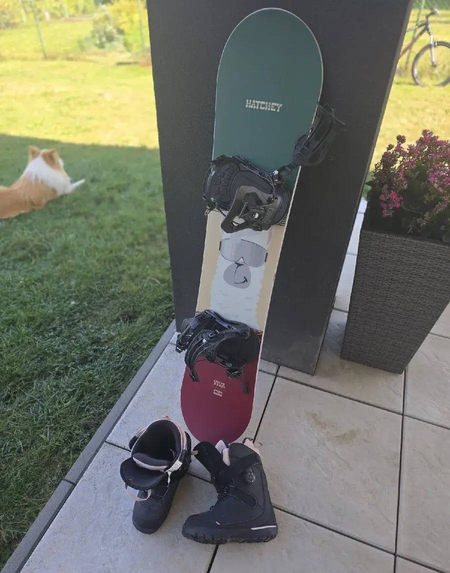 Snowboard komplet Hatchey Viva 135