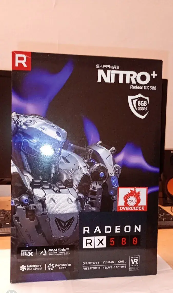 SAPPHIRE NITRO+ RX 580 8GB