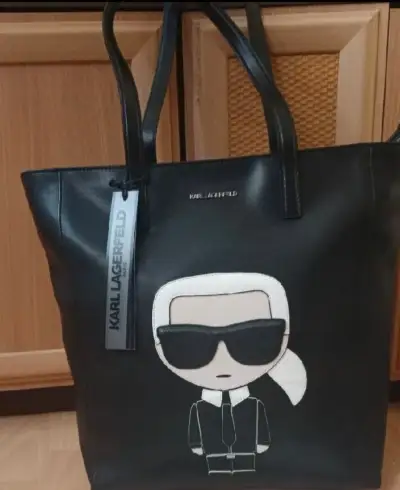 Karl Lagerfeld vysoce kožená kabelka