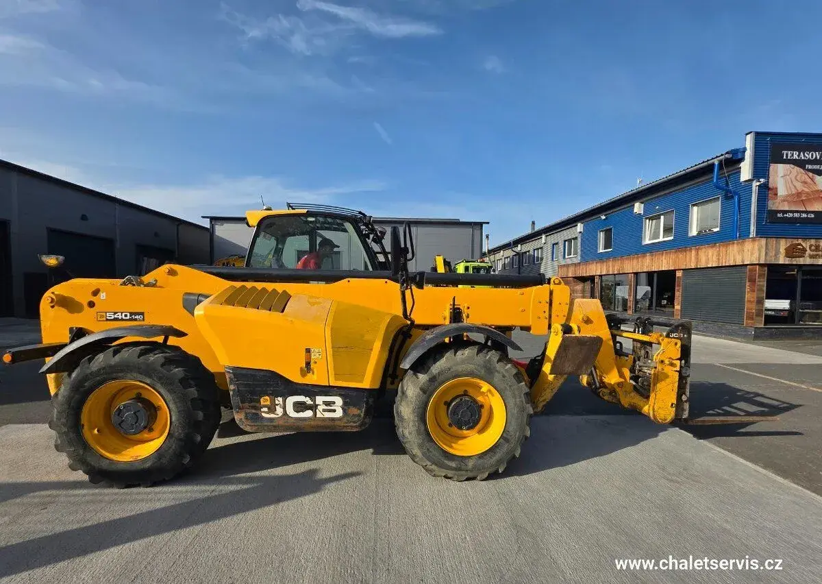 Teleskopický manipulátor JCB 540-140, r.v. 2020, 7471 mth