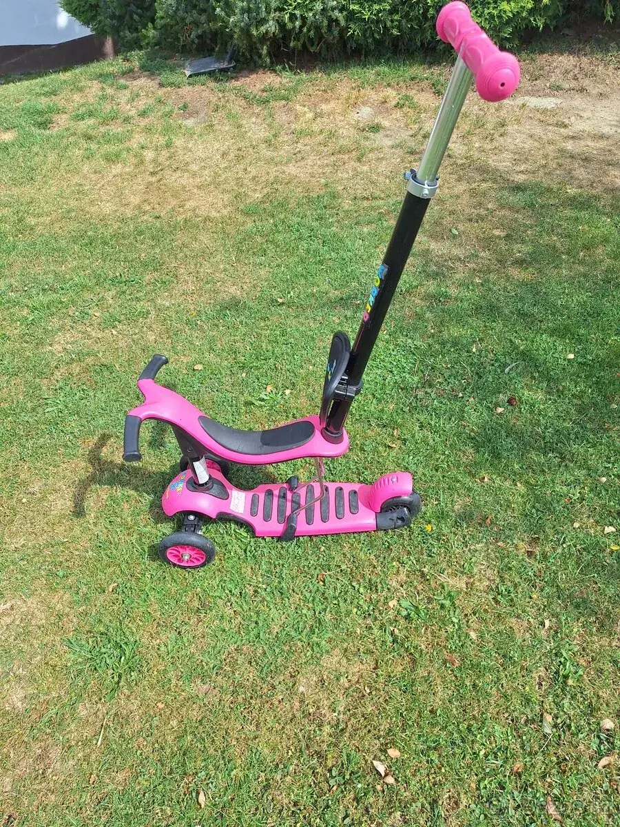 Trojkoloběžka 3v1 WORKER Jaunsee