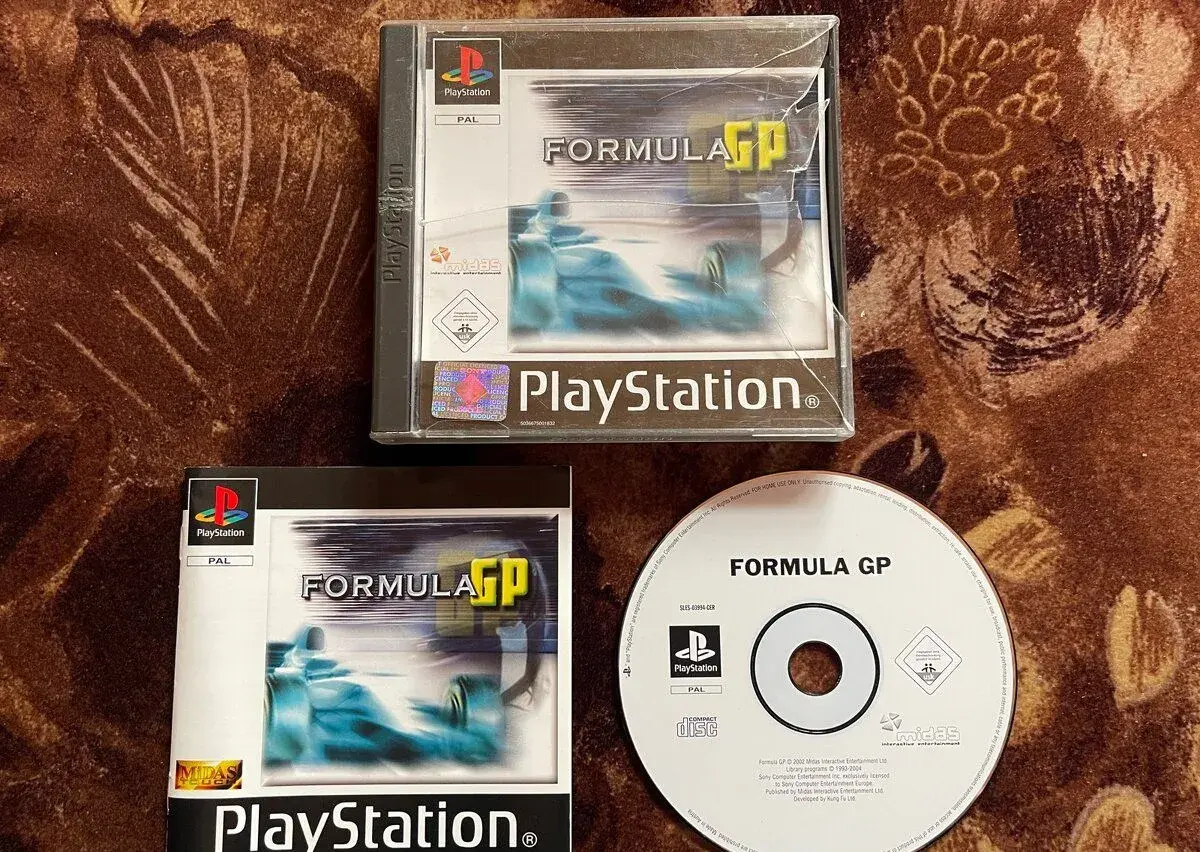 Playstation 1 hra Formula GP