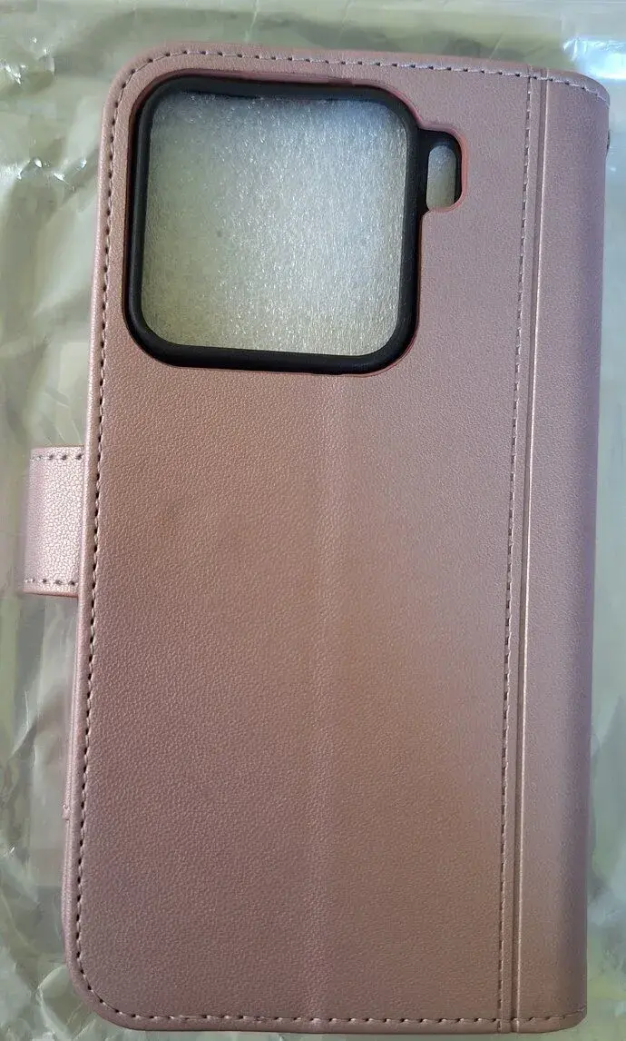 Nové na XIAOMI 15 flipové pouzdro rose gold