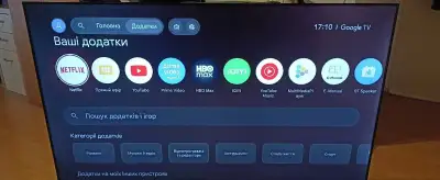 TV Led Smart 4K Google TV 55 palcu 140 cm
