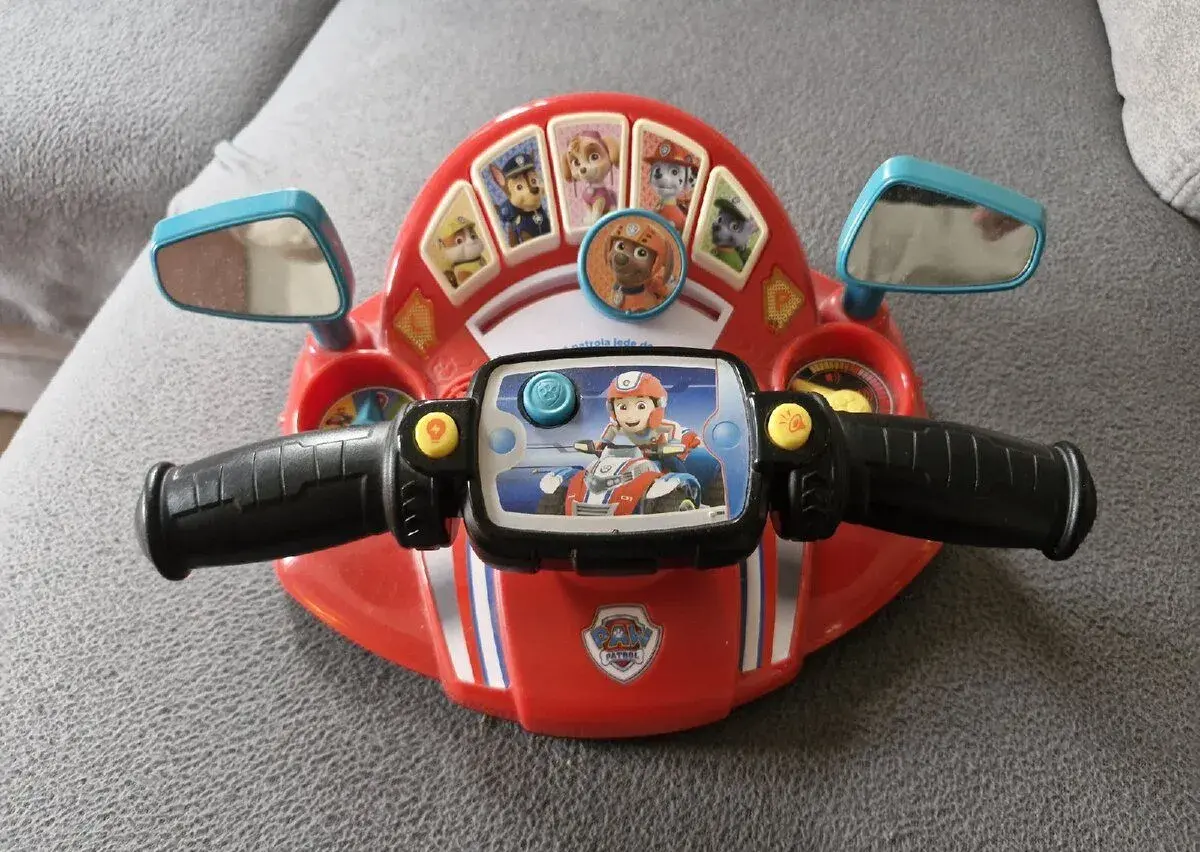 Hra motorka - Tlapková patrola.