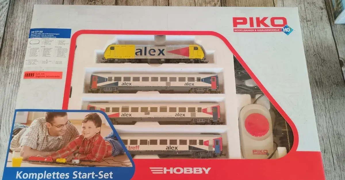 Modely železnice Startovní sada H0+bush sada