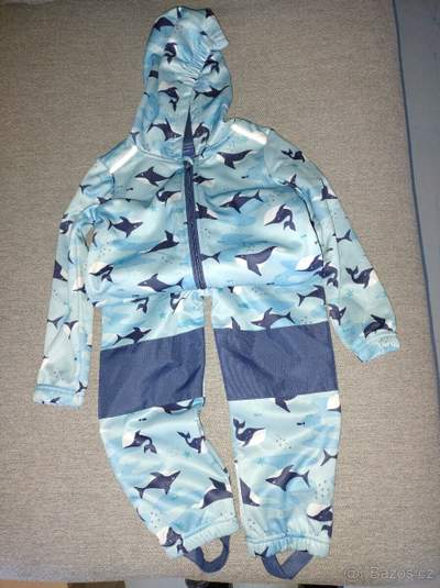 Podzimní kombinéza softshell 110/116