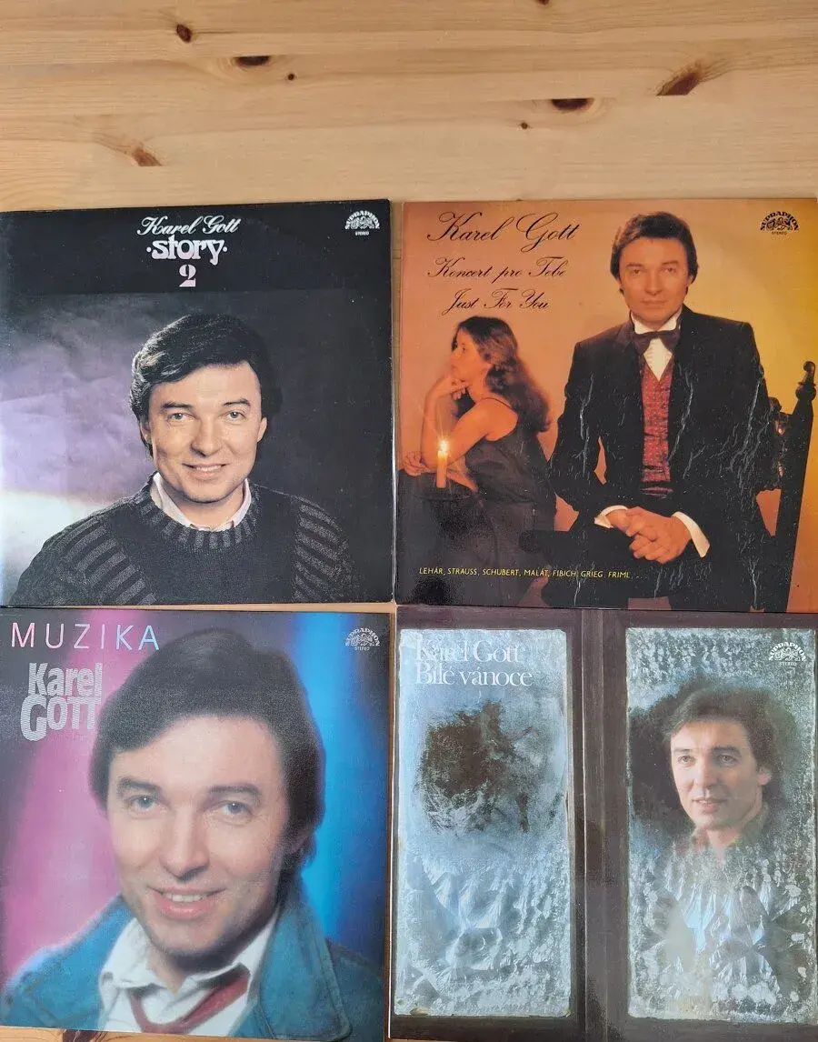 LP Karel Gott i jednotlivě