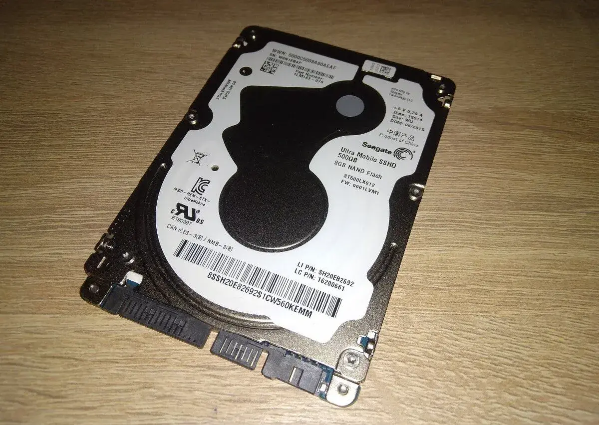 RARITA - 5mm Seagate SSHD 500GB + 8GB NAND Cache Jenom 2203h