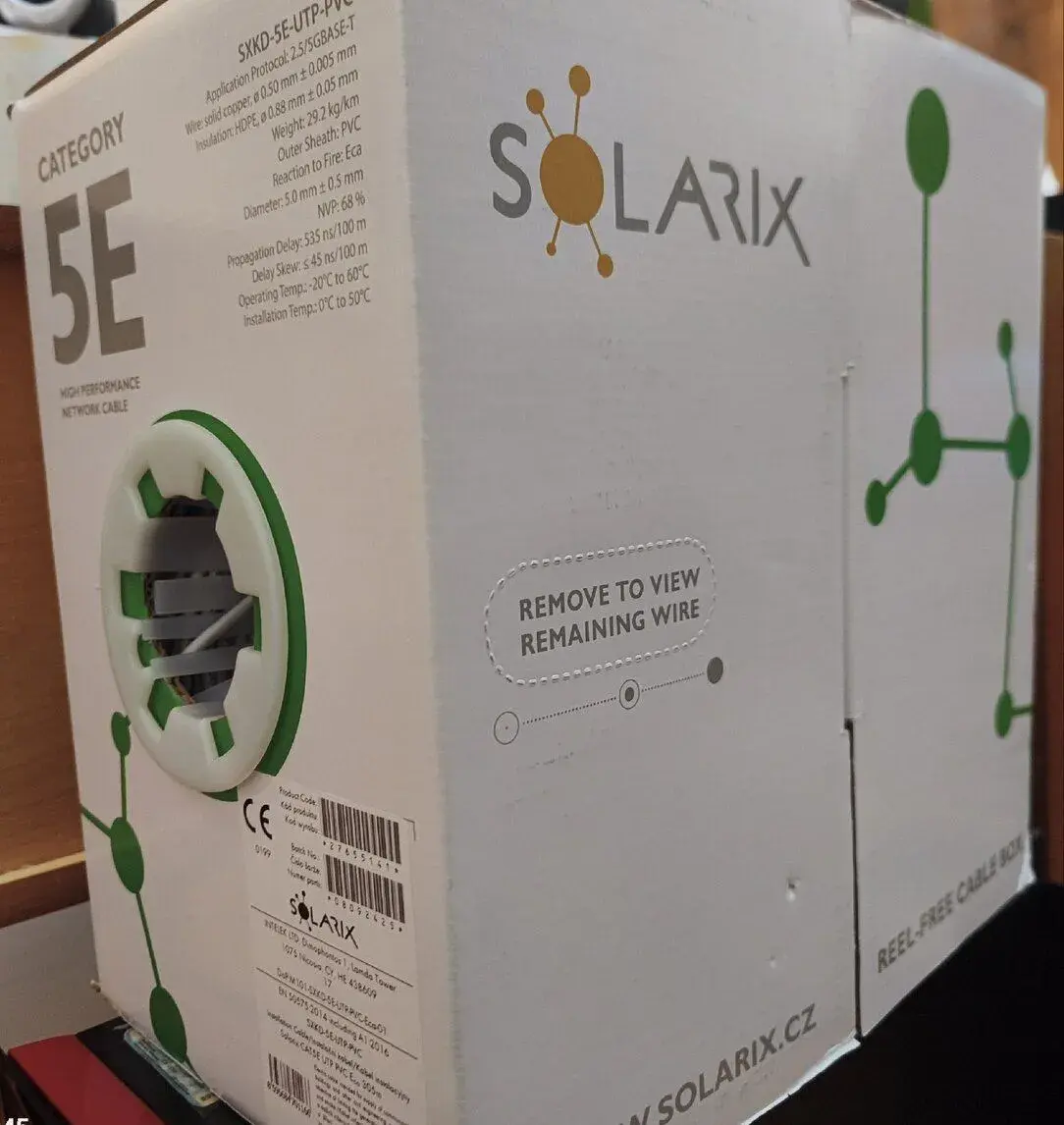UTP kabel Solarix 305m