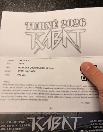 KABÁT TURNÉ 2026 jihlava