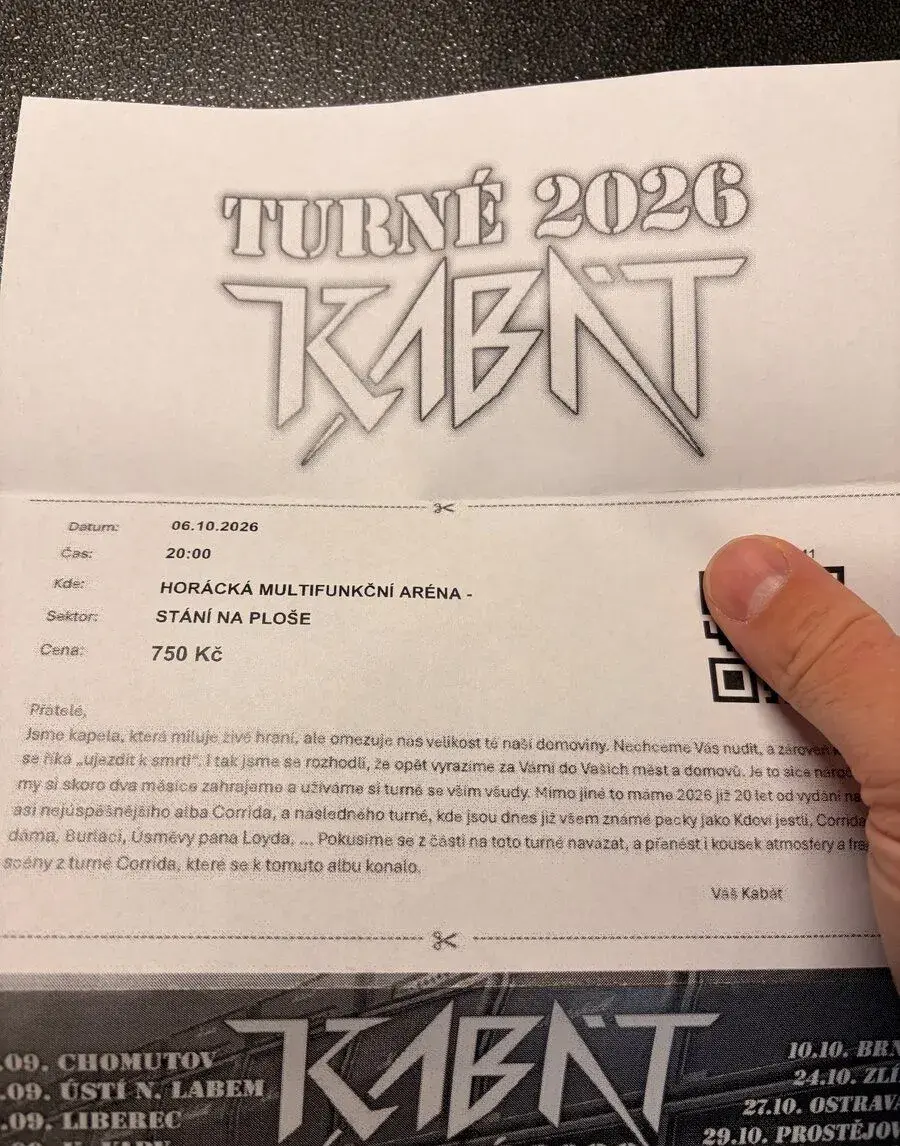 KABÁT TURNÉ 2026 jihlava