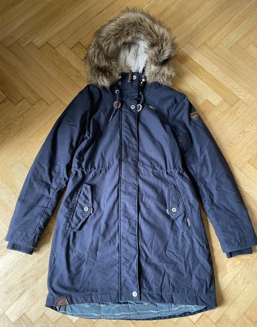 Dámská zimní parka bunda kabát Ragwear XL top stav