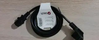Kabel napájecí C-TECH 230V, 1.8m, VDE; CB-PWRC13-18