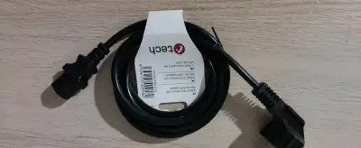 Kabel napájecí C-TECH 230V, 1.8m, VDE; CB-PWRC13-18