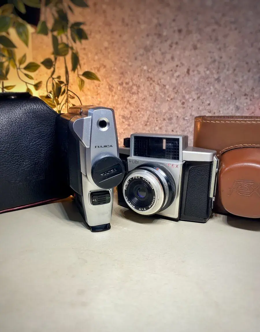 Fujica Single-8 P2 + Rubi-Fex ColorUltra 4x4 sběratelský set