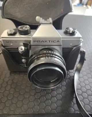 Praktica MTL 5 objektiv Carl Zeiss Tessar 2.8/50mm