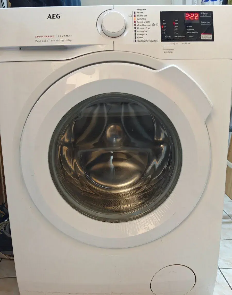 AEG 8kg, 1400ot. Fuzzy Logic, ProSense, Protex