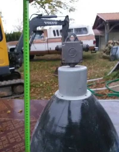Retro tovární lampa industrialní