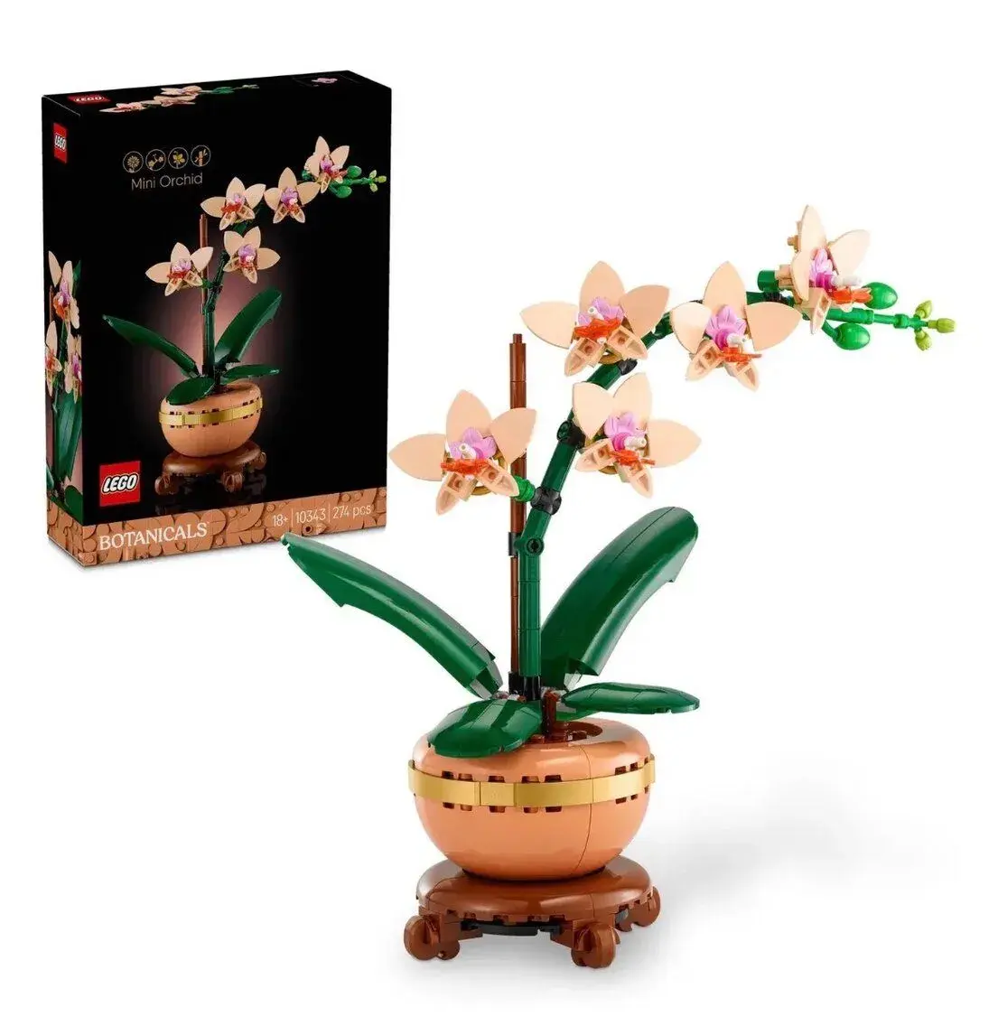 LEGO® Botanicals 10343 Miniaturní orchidej