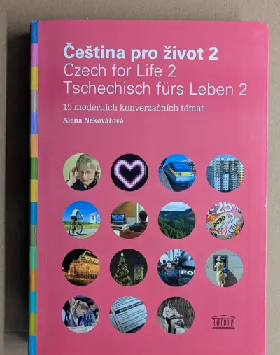 Kniha Čeština pro život 2 - 15 moderních konverzačních témat