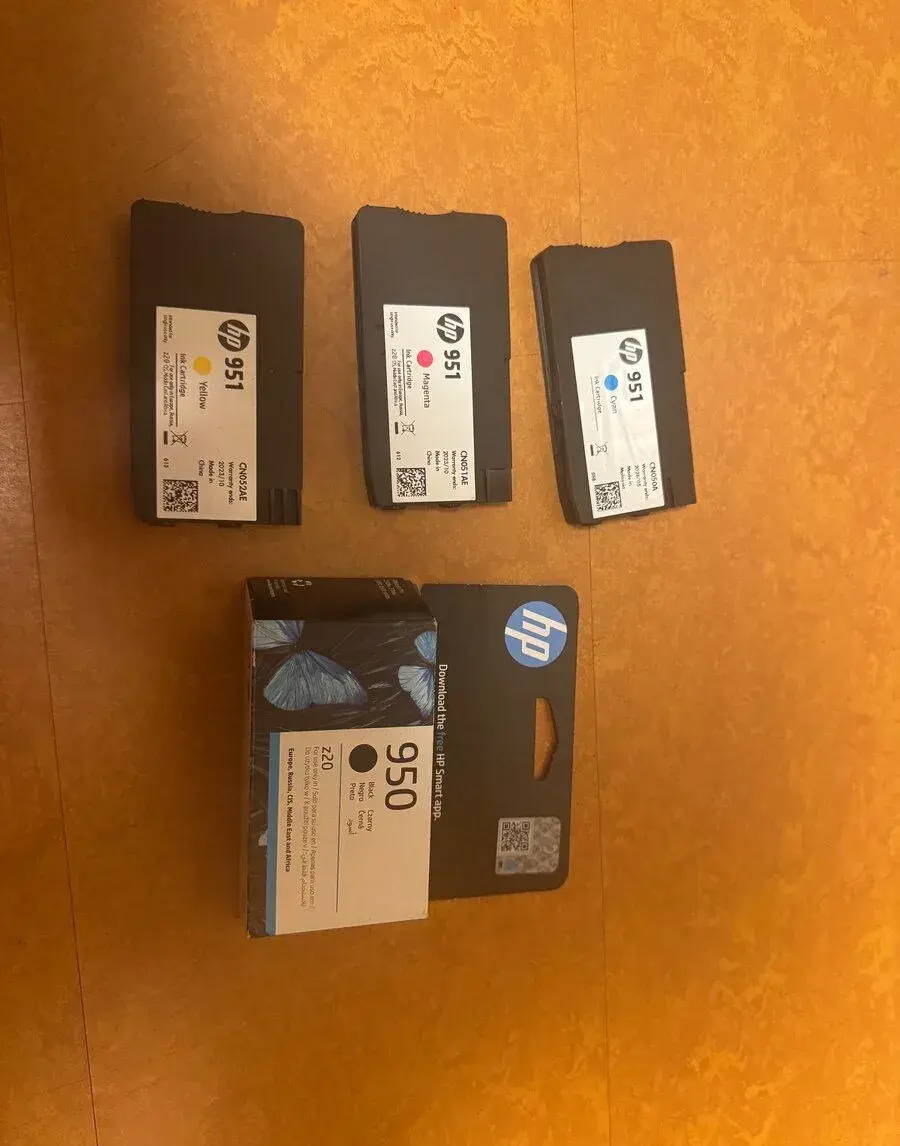 Originální HP 950/951 – cartridge, komplet 4 ks