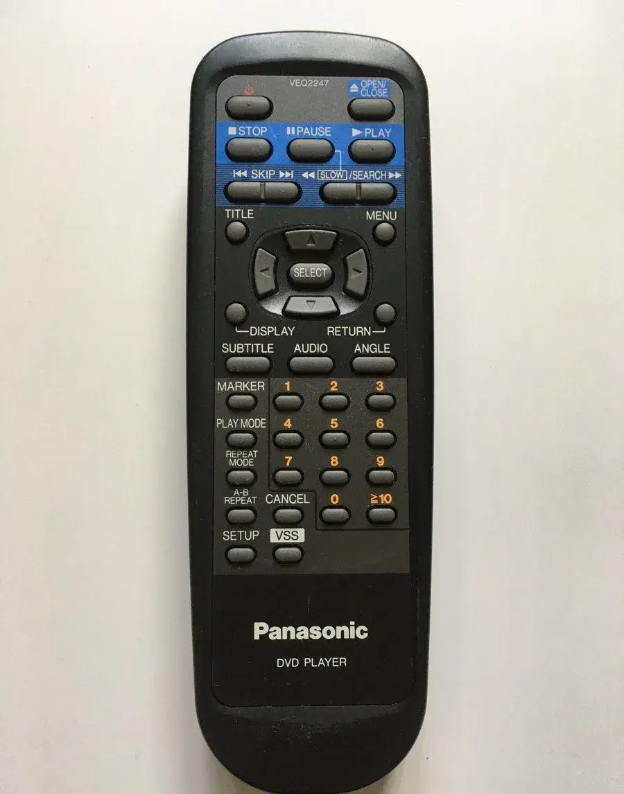 Dálkový ovladač DVD Panasonic