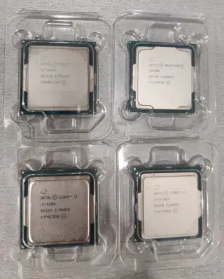 Intel i3 6100 & i3 6100T; Pentium Gold G5600F & G6400
