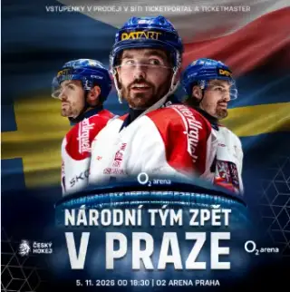 Česko – Švédsko 5.11.2026 VIP klubové patro