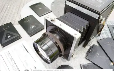 Primar Reflex 9x13 + Carl Zeiss Jena Tessar 25cm f/3.5, Velk