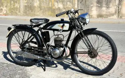 Pěkné předválečné motokolo Motobécane B1V2