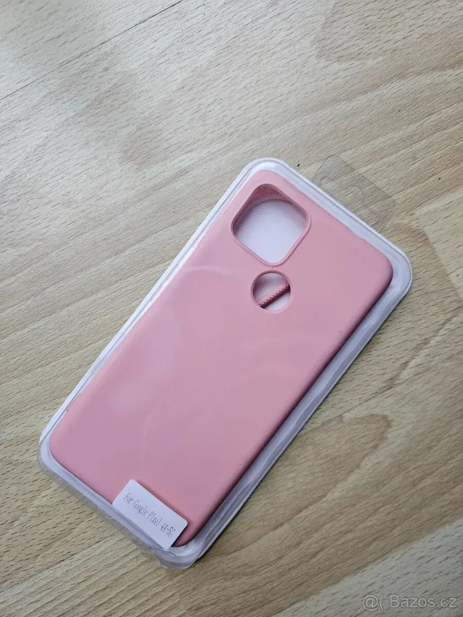 Růžový kryt na Google Pixel 4A 5G