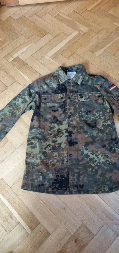 Originální německá polní blůza v maskovací verzi Flecktarn