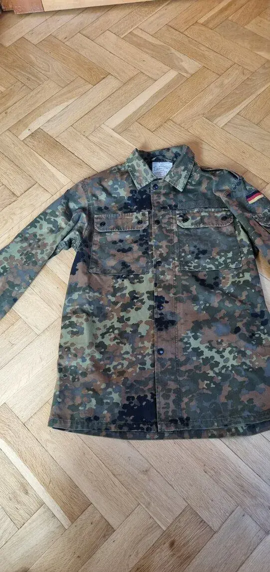 Originální německá polní blůza v maskovací verzi Flecktarn