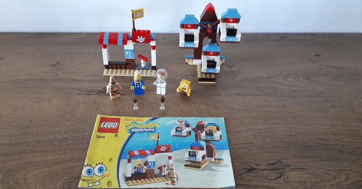 Lego 3816 spongebob svet rukavic