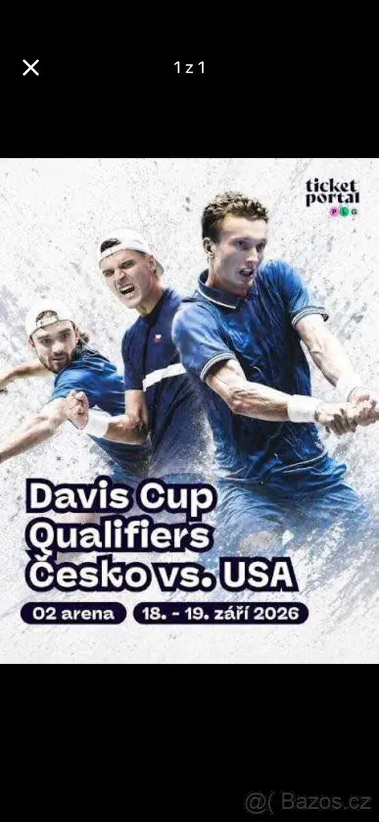 Vstupenky Davis Cup