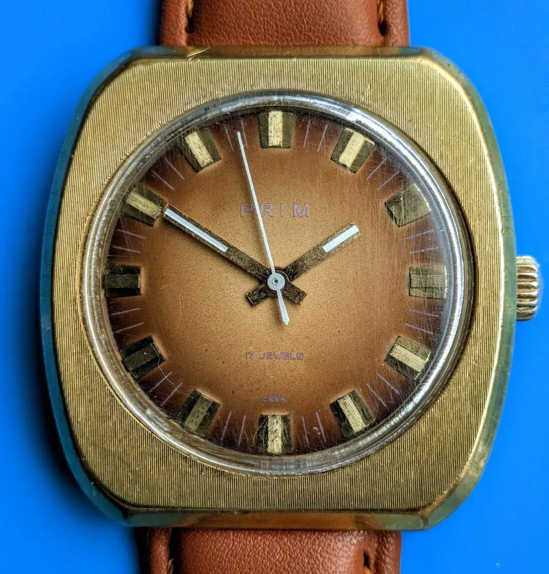 HODINKY PRIM KOSTKY 17 JEWELS V STAVU