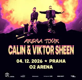 Lístek Viktor Sheen & Calin 2026 o2 praha
