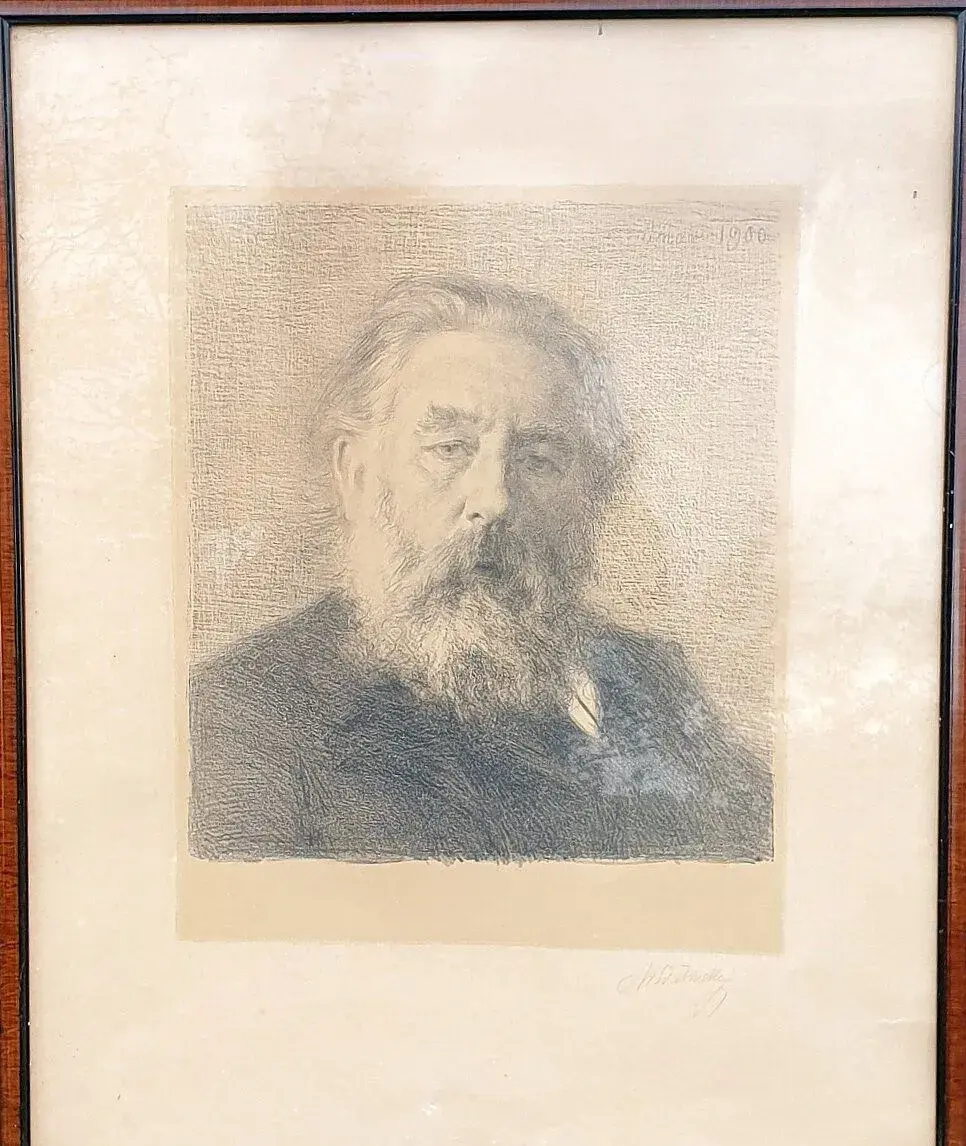 Max Švabinský - Svatopluk Čech